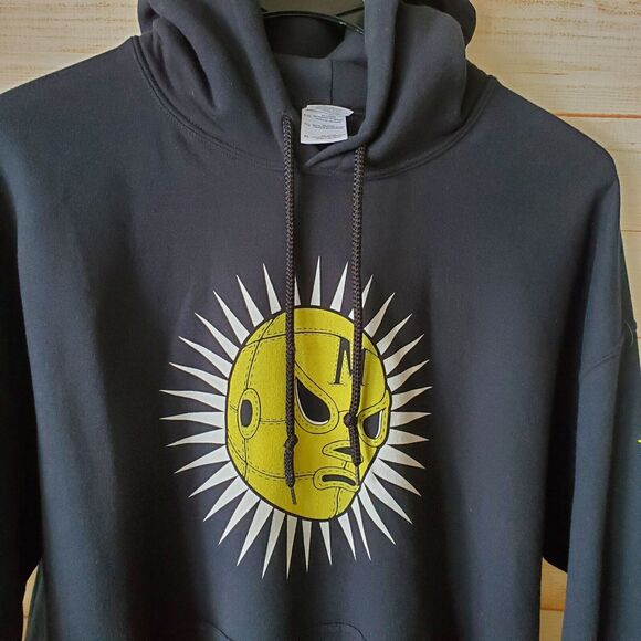 Hoodie Mens XL Custom Wrestling Design Monster Lighting Company Movie Hollywood - Picture 3 of 14